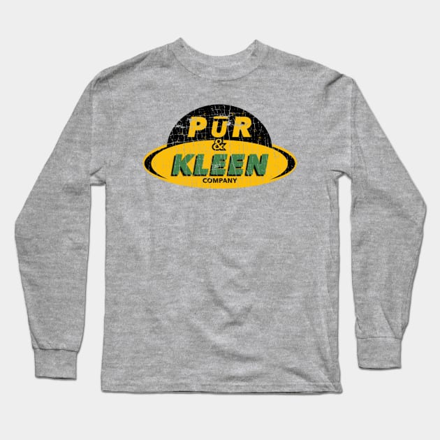 Vintage p'u-r kleen retro Long Sleeve T-Shirt by ICO DECE